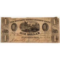 The Kirtland Safety Society Bank $1 - Kirtland, OH