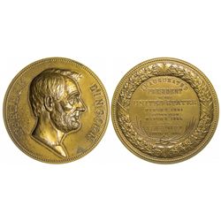 Abraham Lincoln Copper US Mint Medal -