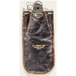 Leather Bank Bag for Gold Coins - Globe, AZ