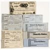 Image 1 : 5 Early Endorsed Banking Checks & Second Bill of Exchange - San Francisco, CA