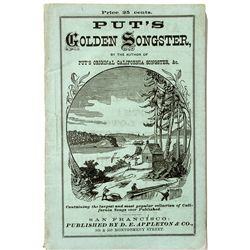 Put's Golden Songster Book - San Francisco, CA