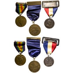 So Called Dollar Hanger Medals Trio - Hartford, CT