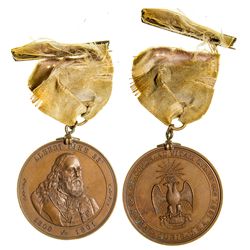 Rare Albert Pike Commemorative Medal -