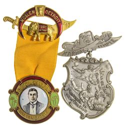 Masonic Pin Duo - New Orleans, LA