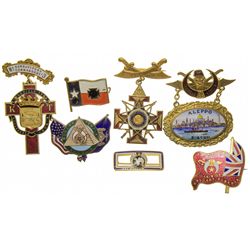 Masonic Enamel Pin Group - Boston, MA