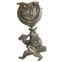 Shriner Convention Medal from Newark New Jersey to Los Angeles 1906 - Newark, NJ