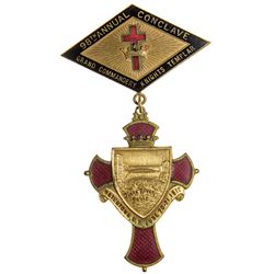 Annual Conclave of Knights Templar, Watertown N Y Black River Falls Commemorative - Watertown, NY