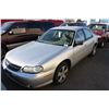 Image 1 : 2002 CHEVROLET MALIBU 4DR SEDAN, GREY, VIN # 1G1ND52J52M719715