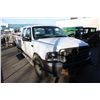Image 2 : 2003 FORD F-350 XL SUPERDUTY CREW CAB 4DR PU, WHITE, VIN # 1FTSW30L03ED15164