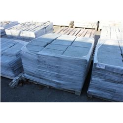 PALLET OF RETAINING WALL GREY STONE REVERSA CAP