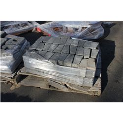 PALLET OF RETAINING WALL STONE