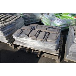 PALLET OF RETAINING WALL STONE