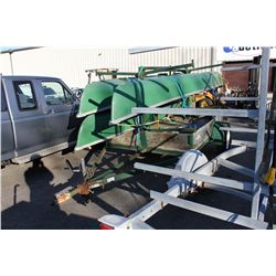 GREEN U-BUILT 6 BAY KAYAK / CANOE TRAILER