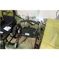 FREEDOM MOBILITY 4 WHEEL CART AND WALKER