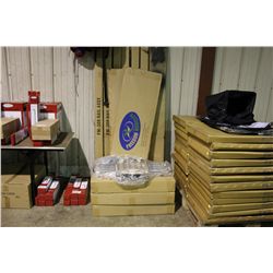 LARGE LOT OF FREEDOM MOBILITY BED PARTS AND RAILS