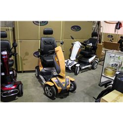 FREEDOM MOBILITY VITA S12-T, 4 WHEEL ELECTRIC MOBILITY SCOOTER ORANGE