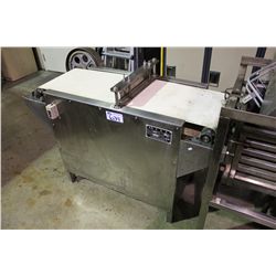 STAINLESS STEEL CONVEYOR & PRESS STATION