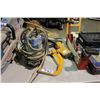 Image 1 : ELECTRIC POWER SNAKE, FLOORING NAIL GUN, SUB PUMP & SAFE SET