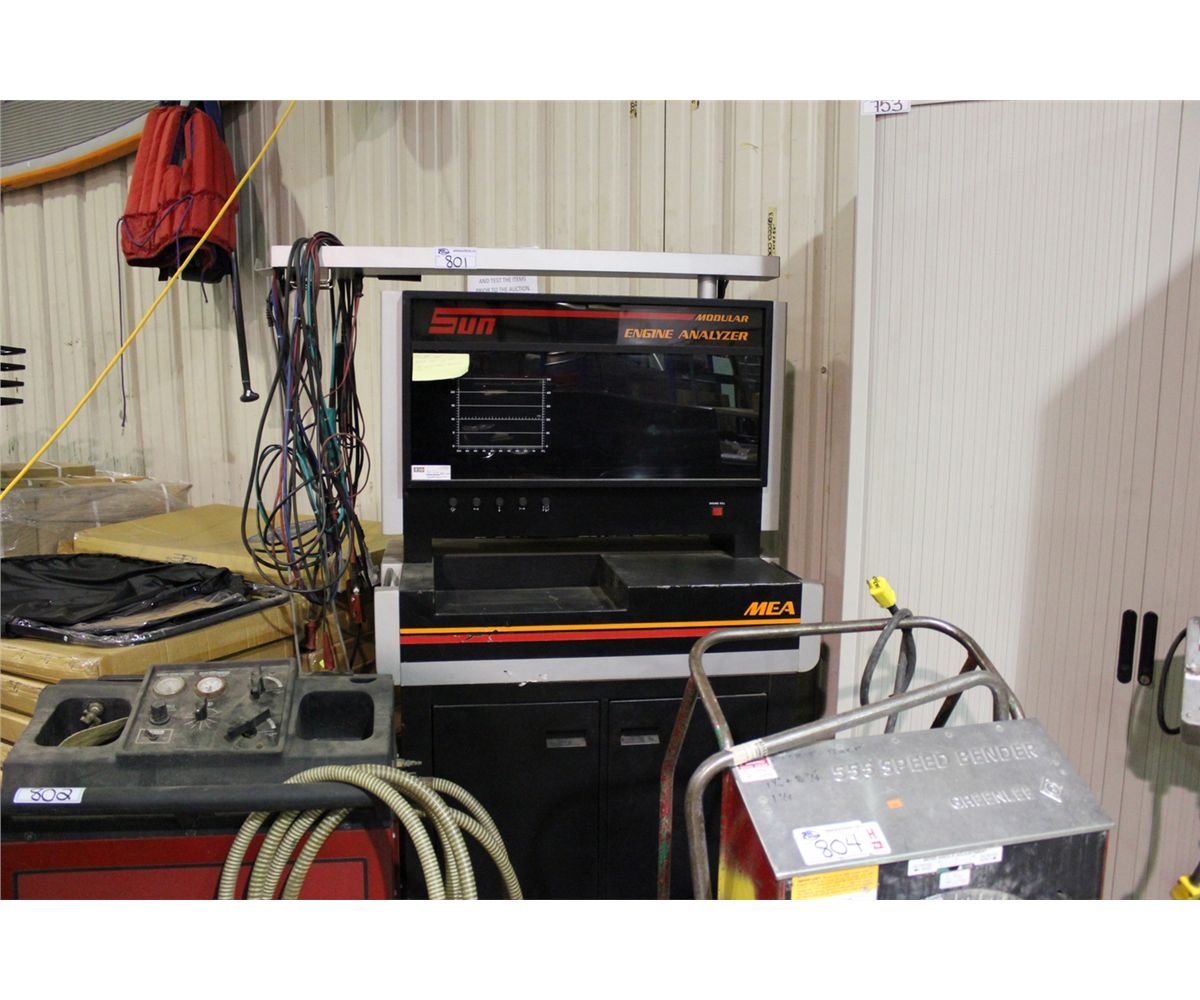 Sun Modular Engine Analyzer SUN MODULAR ENGINE ANALYZER