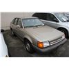 Image 2 : 1989 FORD ESCORT LX VIN 1FABP9596KW157229