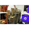 Image 1 : APPOX. 26 BROWN STACKING CHAIRS