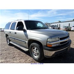 2001 - CHEVROLET SUBURBAN