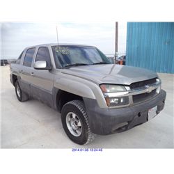 2003 - CHEVROLET AVALANCHE