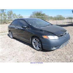 2007 - HONDA CIVIC / REBUILT SALVAGE