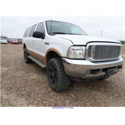 2000 - FORD EXCURSION / REBUILT SALVAGE