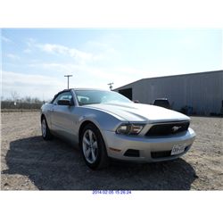 2011 - FORD MUSTANG//REBUILT SALVAGE//