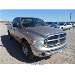 2003 - DODGE RAM 2500