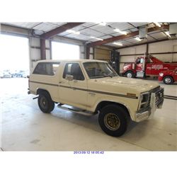 1985 - FORD BRONCO