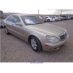 2001 - MERCEDES BENZ 500