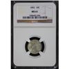 Image 1 : 1892  Barber Dime   NGC Graded   MS-61