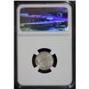 Image 2 : 1892  Barber Dime   NGC Graded   MS-61