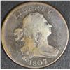 Image 1 : 1807  Draped Bust Half Cent   VF