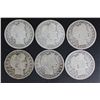 Image 1 : 6 Barber Quarters  Barber Quarter   AG-VG