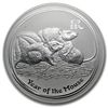 Image 1 : 2008 1 Kilo Silver Australian Year of the Mouse Coin (S