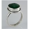 Image 1 : EMERALD BERYL 22.67CTW STERLING SILVER RING