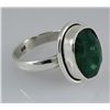 Image 2 : EMERALD BERYL 22.67CTW STERLING SILVER RING