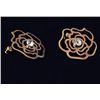Image 2 : GOLD PLATED FLOWER DESIGN EARRING 2.93g