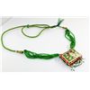 Image 2 : 22.18GRAM INDIAN HANDMADE LAKH FASHION NECKLACE