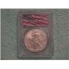Image 1 : 2001 1 oz Silver American Eagle Gem Unc PCGS (World Tra