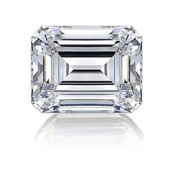 Emerald 0.51 Carat Brilliant Diamond D VVS2