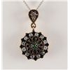 Image 1 : Natural Stone Vintage Victorian Design Pendant