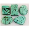 Image 1 : Natural Turquoise 114.13ctw Loose Small Gemstone Lot of