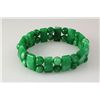 Natural Green Jade 198.58ctw Stretch Bracelet 1pc