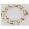 Image 2 : Pure Gold 16" 14k Yellow 5.7mm Elongated Oval Link