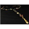 Image 2 : Tumble Polished Natural Stone Agate Necklace