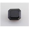 Image 1 : Moissanite Black Diamond Emerald Cut 5.91 ct, 8.98x10.1